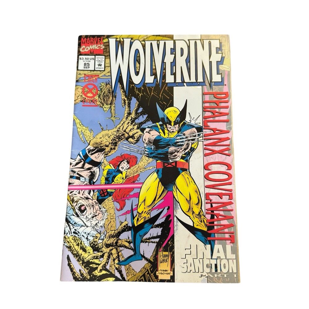 Marvel Comic Book Series 1 Wolverine #85 Phalanx Covenant Final Sanction Part 1